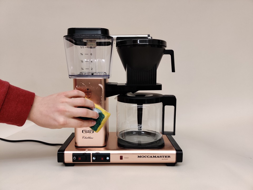 コーヒーメーカーの掃除 - こうやって行います！